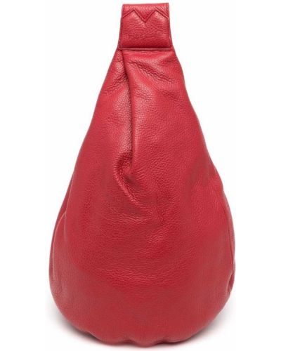 Кожаный рюкзак Discord Yohji Yamamoto, красный