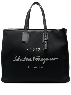 Väska Ferragamo svart