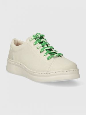 Sneakersy skórzane Camper białe