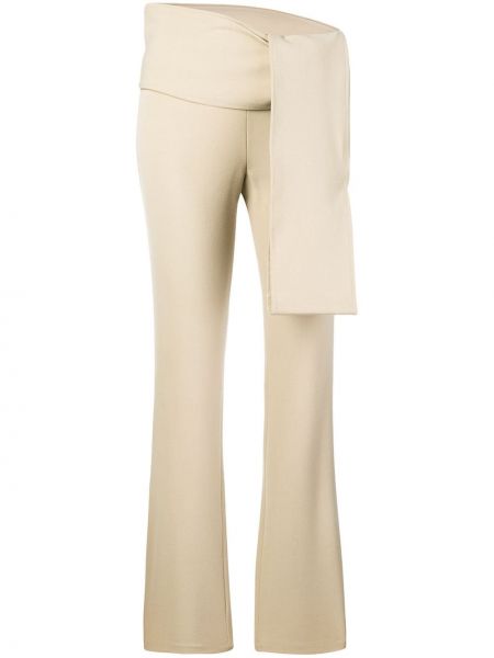 Pantalones ajustados Romeo Gigli Pre-owned beige