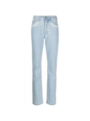 Jeansy skinny slim fit jeansowe 032c - niebieski