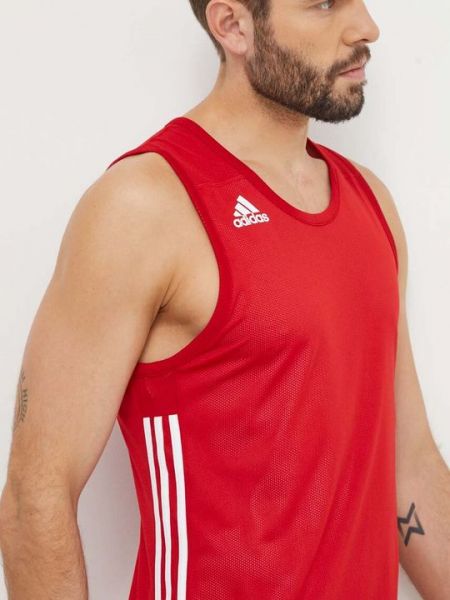 Двусторонняя футболка Adidas Performance красная