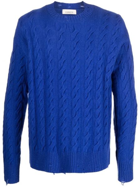 Maglione con scollo tondo Laneus blu