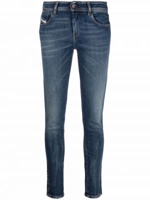 Skinny jeans Diesel blå