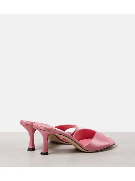 Saten katır Jimmy Choo pembe