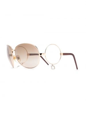 Oversized sluneční brýle Dolce & Gabbana Pre-owned