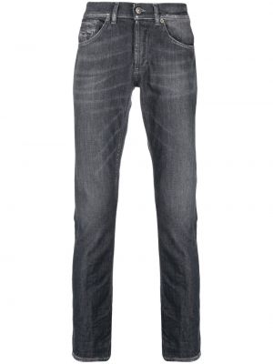 Slim fit skinny fit-jeans Dondup svart