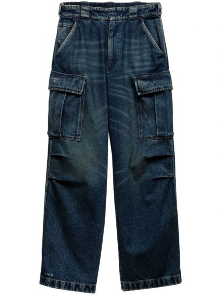 Cargo jeans Prada blå