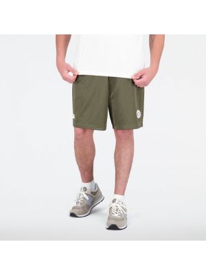 Mesh shorts New Balance grün