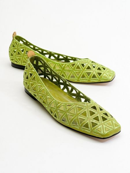 Balerina cipők Luvishoes zöld