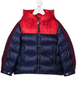 Jacka för tjejer Moncler Enfant blå