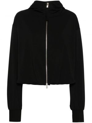 Jersey jakna s kapuco Thom Krom črna