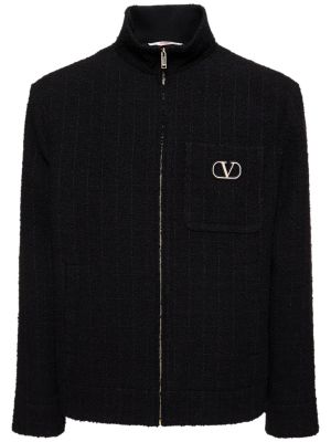 Pamut dzseki Valentino fekete
