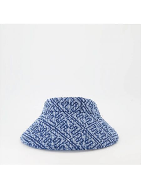 Gorra con estampado Fendi azul