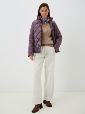 Утепленная демисезонная куртка Punt Roma фиолетовая