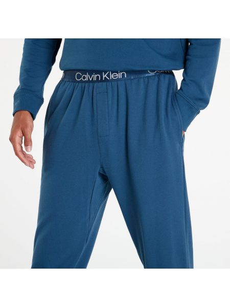 Αθλητικό παντελόνι Calvin Klein μπλε