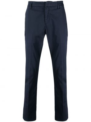 Bavlněné kalhoty Dondup modré