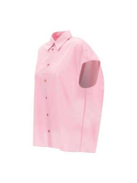 Camisa de algodón Marni rosa