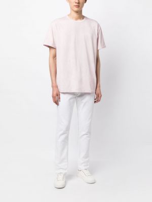 Bavlněné tričko Giorgio Brato růžové