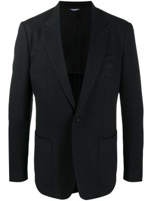 Chaqueta con bordado Dolce & Gabbana negro