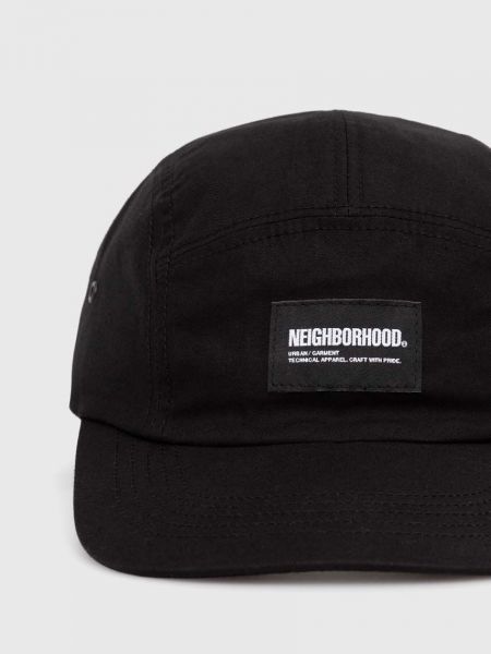 Șapcă din bumbac Neighborhood negru