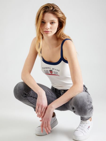 Topp Tommy Jeans valge