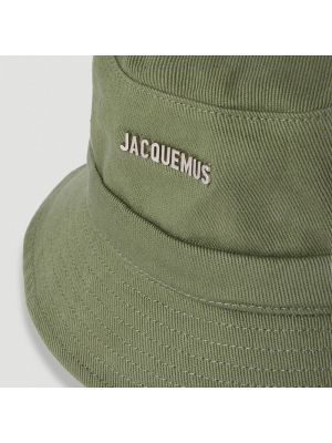 Kapelusz bawełniany Jacquemus zielony