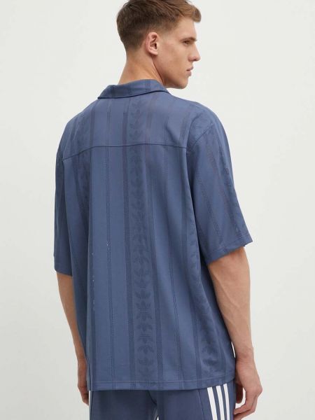 Košulja bootcut Adidas Originals plava