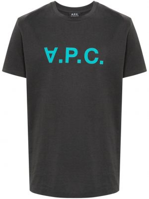 Βαμβακερή μπλούζα A.p.c.