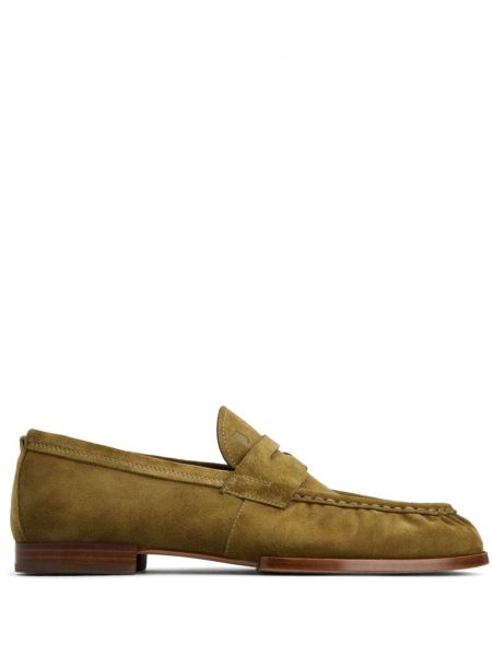 Ruskind loafers Tod's grøn