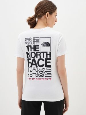 Поло The North Face белое