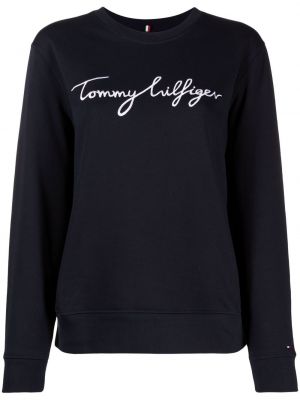 Trykt sweatshirt Tommy Hilfiger blå