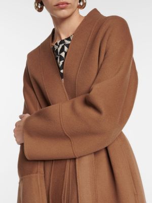 Abrigo de lana 's Max Mara marrón