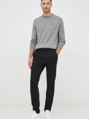 Polo Ralph Lauren nadrág férfi, fekete, testhezálló