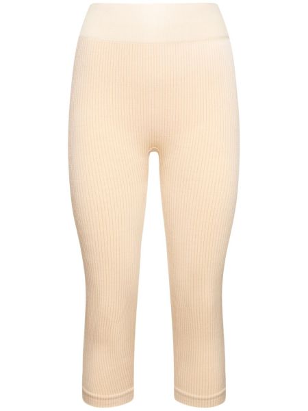 Højtaljet leggings Nagnata beige