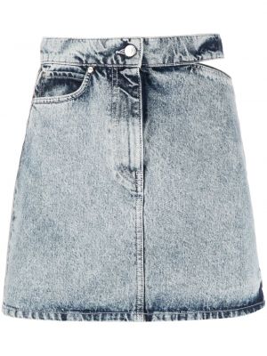 Priliehavá džínsová sukňa Msgm