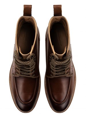 Auliniai batai su raišteliais Dreimaster Klassik ruda