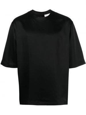 T-shirt mit rundem ausschnitt Nanushka schwarz