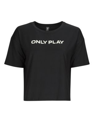 Tričko s krátkými rukávy Only Play černé