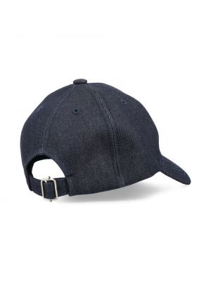 Kepurė su snapeliu A.p.c. mėlyna