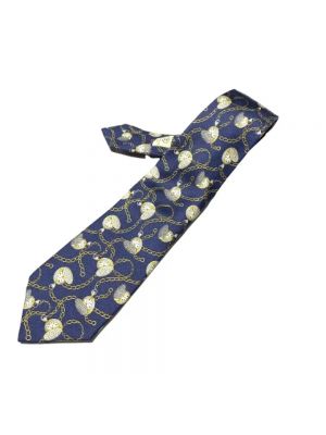 Jedwabny krawat Chanel Vintage