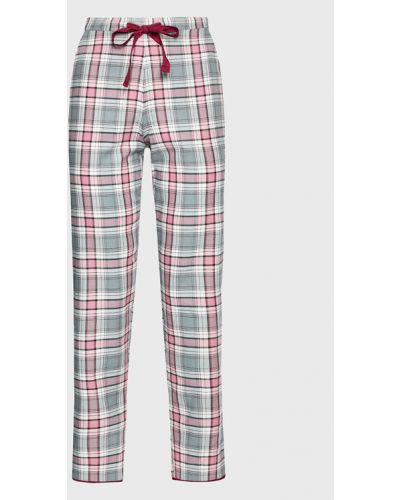 Cyberjammies Pantaloni pijama Jessica Brushed Check 9420 Gri Regular Fit