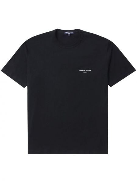 T-shirt di cotone Comme Des Garçons Homme nero