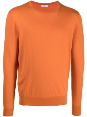 Pletený sveter Boglioli oranžová