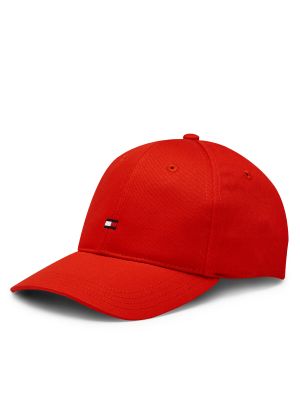 Cepure Tommy Hilfiger sarkans