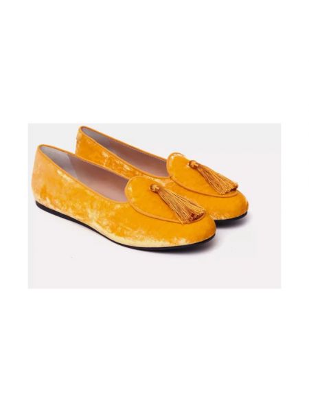 Loafers de cuero Charles Philip Shanghai amarillo