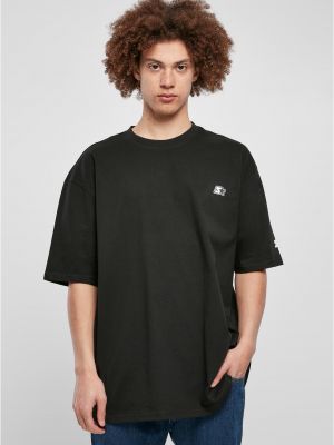 Oversized polo majica Starter Black Label črna