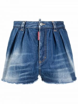Shorts en jean Dsquared2 bleu