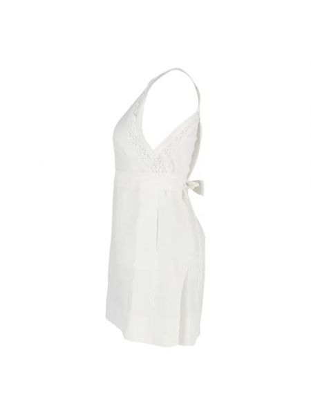 Sukienka bawełniana Chloé Pre-owned biała