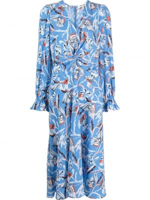 Φλοράλ φόρεμα με σχέδιο Dvf Diane Von Furstenberg